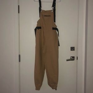 Tan Women's Overalls